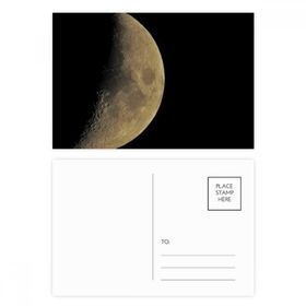 Dıythinker 14x9 cm 20 Adet Renkli Half Planet Dark Night Sky Kartpostal Seti