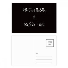 Dıythinker 14x9 cm 20 Adet Renkli Kimya Kowledge Asit-Baz Tepki Kartpostal Seti