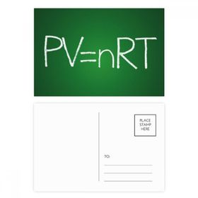 Dıythinker 14x9 cm 20 Adet Renkli Kimya Kowledge İdeal Gaz Devlet Kartpostal Seti