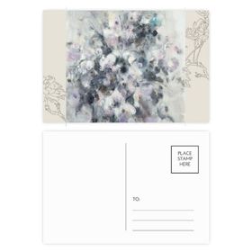 Dıythinker 14x9 cm 20 Adet Renkli Kış Yağlı Boya Resim Sanatı Natürmort Çiçek Kartpostal Seti