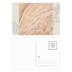 Dıythinker 14x9 cm 20 Adet Renkli Mozaik Taş Doku Zarif Dalgalı Desen Çiçek Kartpostal Seti