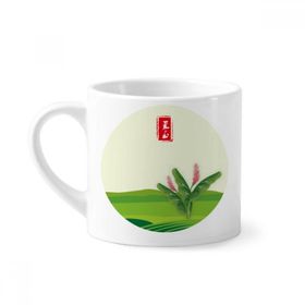 Dıythinker 170 ml Beyaz Circlar June Solstice Yirmi Dört Güneş Dönemi Mini Kahve Seramik Kupa