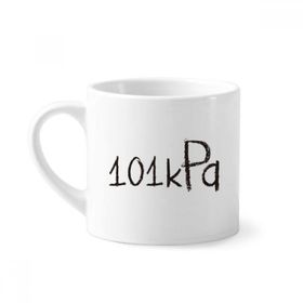 Dıythinker 170 ml Beyaz Kowledge Ünitesi Atmosferik Basınçlı Mini Kahve Seramik Kupa