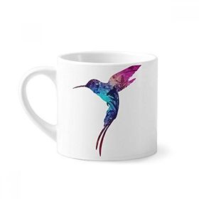 Dıythinker 170 ml Beyaz Renkli Fly Bird Protect Animal Pet Lover Mini Kahve Seramik Kupa
