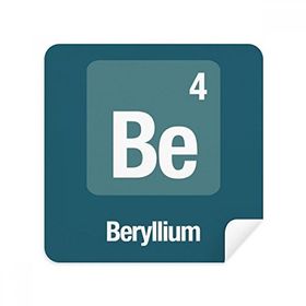 Dıythinker 2 Adet Süet Kumaş Be Beryllium Kimyasal Element Kimyasal Cam Temizleme Bezi ve Telefon Ekran Temizleyici