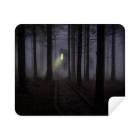 Dıythinker 2 Adet Süet Kumaş Gece Karanlık Orman Bilim Doğa Manzarası Telefon Ekran Temizleyici ve Gözlük Temizleme Bezi
