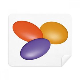 Dıythinker 2 Adet Süet Kumaş Hap İllüstrasyonu Sağlık Bakım Ürünleri Desen Telefon Ekran Temizleyici ve Gözlük Temizleme Bezi