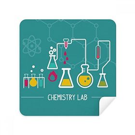 Dıythinker 2 Adet Süet Kumaş Kimyasal Reaksiyon Aleti Kimya Gözlükleri Temizleme Bezi Telefon Ekran Temizleyici