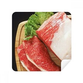Dıythinker 2 Adet Süet Kumaş Kuzu Bacak Ham Et Gıda Doku Gözlükleri Temizleme Bezi ve Telefon Ekran Temizleyici