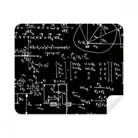 Dıythinker 2 Adet Süet Kumaş Matrix Matematik Formüller Bilim Hesap Telefon Ekran Temizleyici ve Gözlük Temizleme Bezi