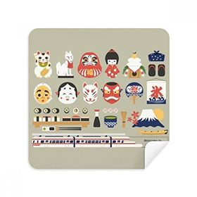 Dıythinker 2 Adet Süet Kumaş Yerel Japon İyi Bilinen Malzeme Gözlük Temizleme Bezi ve Telefon Ekran Temizleyici