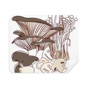 Dıythinker 2 Adet Süet Kumaş Yummy Home Yemekleri Swamm İllüstrasyon Telefon Ekran Temizleyici ve Gözlük Temizleme Bezi