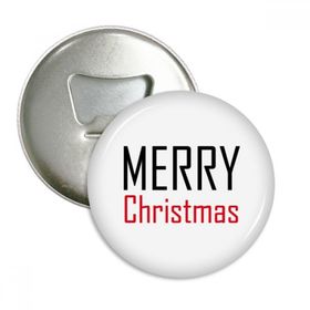 Dıythinker 3 Adet Noel Festivali Kutlayın Tatil Yuvarlak Şişe Açacağı Buzdolabı Mıknatıs Pimleri Rozet Düğme