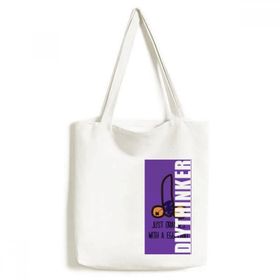 Dıythinker 33x40 Cm Erkek Patlıcan İle Just Oranges Komik Çizim Tote Kanvas El Çantası