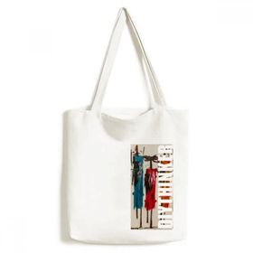 Dıythinker 33x40 Cm Erkek Soyut Sanat Afrika Siyah Savaşçı Tote Kanvas El Çantası