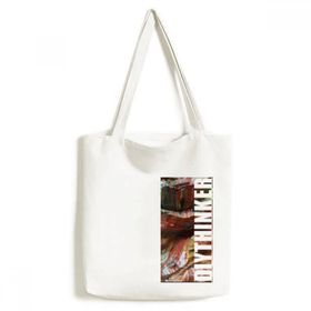 Dıythinker 33x40 Cm Erkek Taş Doku Sanat İllüstrasyon Desen Tote Kanvas El Çantası