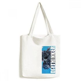 Dıythinker 33x40 Cm Erkek Trapik Balık Deniz Organizma Okyanus Hayvan Tote Kanvas El Çantası