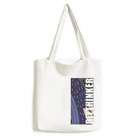 Dıythinker 33x40 Cm Erkek Yaprak Soyut Bitkiler Sanat Desen Tote Kanvas El Çantası