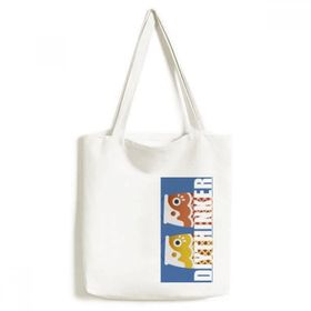 Dıythinker 33x40 Cm Erkek Yerel Japon Kült Balık Bayrağı Tote Kanvas El Çantası