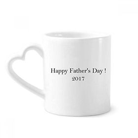 Dıythinker 340 ml 2017 Happy Father Day Festival Alıntı Kahve Kupası