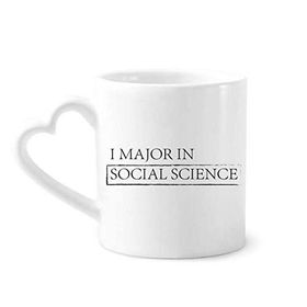 Dıythinker 340 ml Alıntısı I Major In Social Science Kahve Kupası