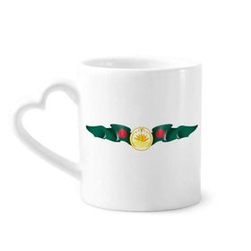 Dıythinker 340 ml Bangladeş Ulusal Amblemi Ülke Kahve Kupası