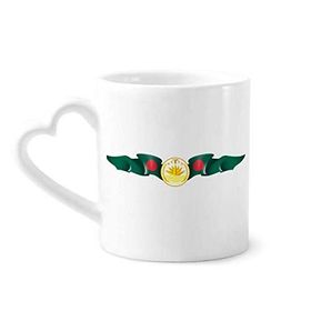 Dıythinker 340 ml Bangladeş Ulusal Amblemi Ülke Kahve Kupası