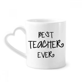 Dıythinker 340 ml Best Teacher Ever Kelimeler Sözler Kahve Kupası