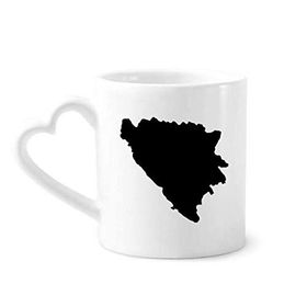 Dıythinker 340 ml Bosna-Hersek Haritası Ülke Kahve Kupası