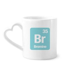 Dıythinker 340 ml Br Br Brom Kimyasal Element Bilim Kahve Kupası