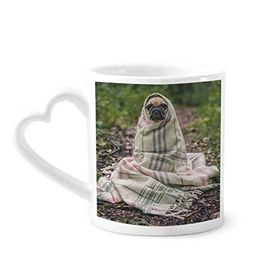 Dıythinker 340 ml Bulldog Evcil Hayvan Fotoğrafçılığı Resim Kahve Kupası