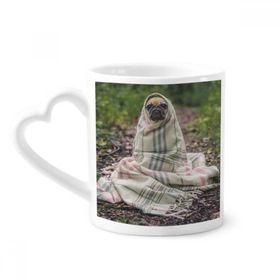 Dıythinker 340 ml Bulldog Evcil Hayvan Fotoğrafçılığı Resim Kahve Kupası
