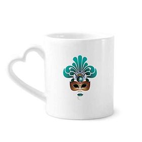 Dıythinker 340 ml Camgöbeği Maske Happy Carnival Of Venice Kahve Kupası