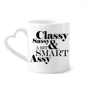 Dıythinker 340 ml Classy Sassy & A Bit Smart Assy Alıntı Kahve Kupası