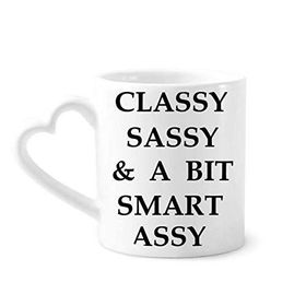 Dıythinker 340 ml Classy Sassy Bit Akıllı Assy Tasarım Kahve Kupası