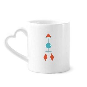 Dıythinker 340 ml Evren Uzaylı Canavar Roket Kahve Kupası