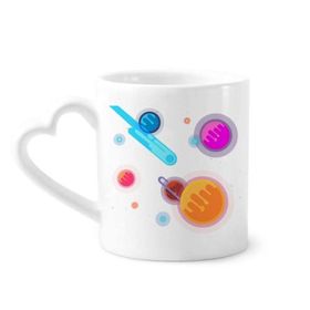 Dıythinker 340 ml Evren Uzaylı Canavar Uzay Manzarası Kahve Kupası