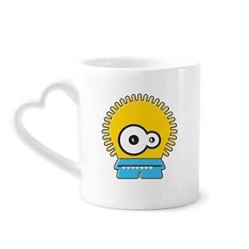 Dıythinker 340 ml Evren Uzaylı ve Canavar Sarı Uzaylı Kahve Kupası