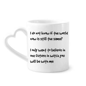 Dıythinker 340 ml Famous Poetry Alıntı Gelecek Kahve Kupası
