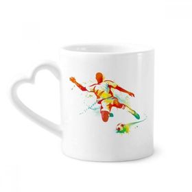 Dıythinker 340 ml Futbol Oyuncuları Kick Futbol Kahve Kupası