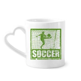 Dıythinker 340 ml Futbol Oyuncusu Puanları Gol Futbol Kahve Kupası