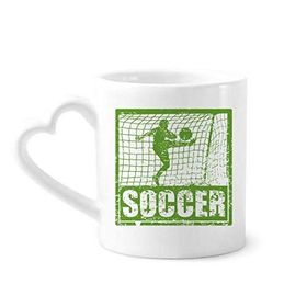 Dıythinker 340 ml Futbol Oyuncusu Puanları Gol Futbol Kahve Kupası