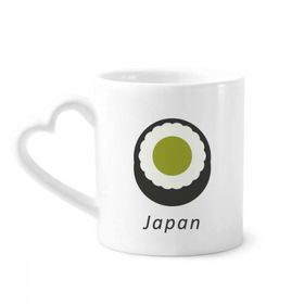 Dıythinker 340 ml Geleneksel Japon Siyah Maki Sushi Kahve Kupası