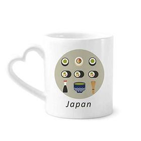 Dıythinker 340 ml Geleneksel Japon Yerel Yiyecek Sushi Kahve Kupası