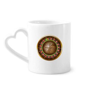 Dıythinker 340 ml Gerçekçi Kumarhane Döner Tabla İllüstrasyon Kahve Kupası