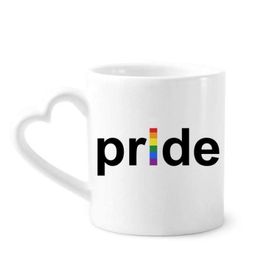 Dıythinker 340 ml Gökkuşağı Eşcinsel Transseksüel LGBT Kahve Kupası