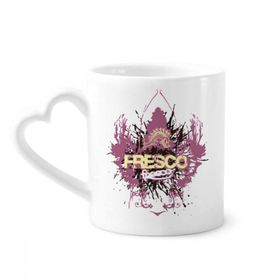 Dıythinker 340 ml Grafiti Sokak Balık Fresko Sanat Kahve Kupası