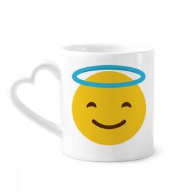 Dıythinker 340 ml Gülümseme Açısı Sarı Sevimli Online Sohbet Kahve Kupası