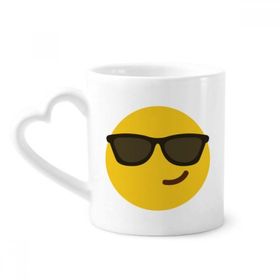 Dıythinker 340 ml Güneş Gözlüğü Soğuk Sarı Sevimli Online Sohbet Kahve Kupası