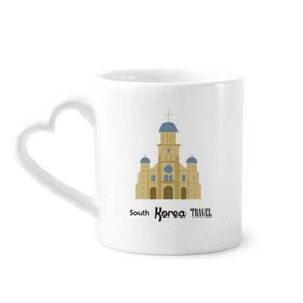 Dıythinker 340 ml Güney Kore Simgeleri Kilise Kahve Kupası